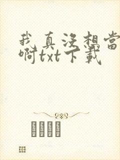我真没想当皇帝啊txt下载