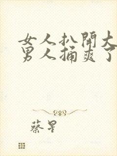 女人扒开大腿让男人捅爽了封面