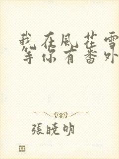 我在风花雪月里等你有番外吗