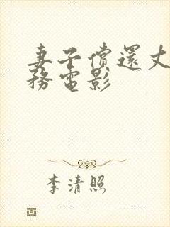 妻子偿还丈夫债务电影