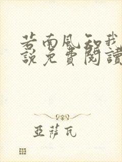 若南风知我意小说免费阅读无弹窗