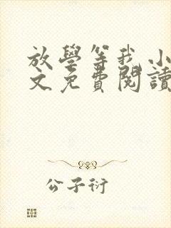 放学等我小说全文免费阅读未删减