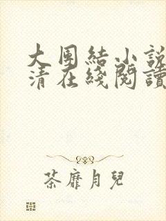 大团结小说网亲清在线阅读免费封面