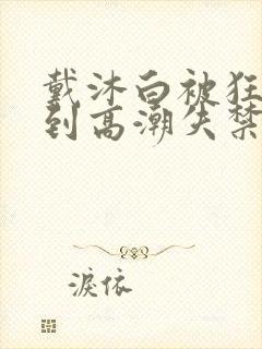 戴沐白被狂c躁到高潮失禁封面