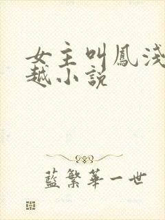 女主叫凤浅的穿越小说