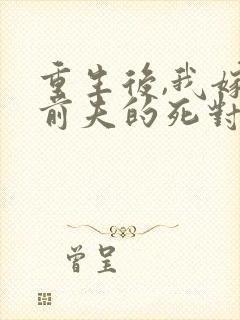 重生后,我嫁给前夫的死对头 短剧