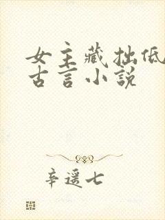 女主藏拙低调的古言小说