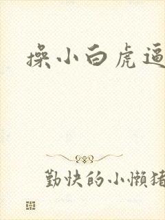 操小白虎逼封面