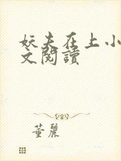 妖夫在上小说全文阅读封面