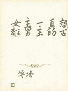 女主一直想要逃离男主的古言