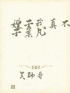 嫂子我真不是傻子叶凡封面