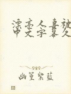 漂亮人妻被中出中文字幕久久