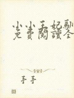 小小王妃驯王爷免费阅读全文