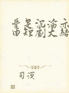 爱是沉沦亦是自由短剧大结局