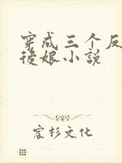 穿成三个反派的后娘小说封面