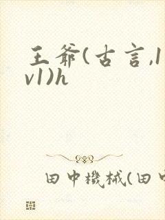 王爷(古言,1v1)h