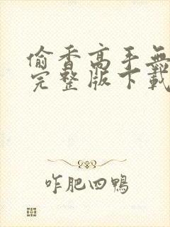 偷香高手无删减完整版下载