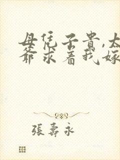 母凭子贵,太子爷求着我嫁入豪门