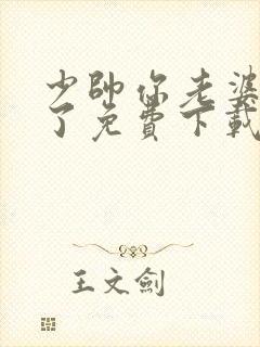 少帅你老婆又跑了免费下载txt