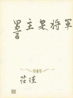 男主是将军的古言