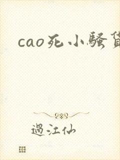 cao死小骚货