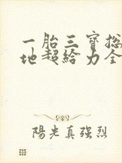 一胎三宝总裁爹地超给力全文免费阅读在线