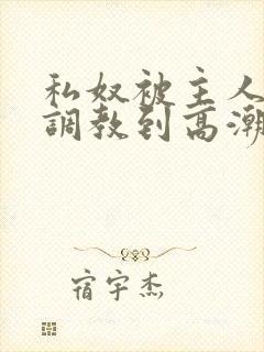 私奴被主人玩弄调教到高潮