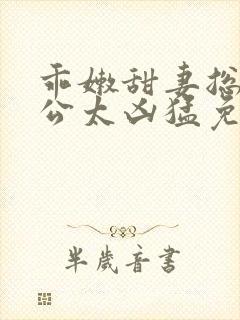 乖嫩甜妻总裁老公太凶猛免费阅读封面