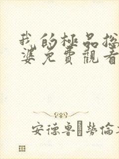 我的极品总裁老婆免费观看封面