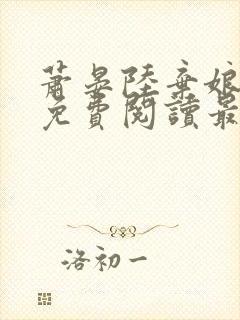 萧晏陆弃娘小说免费阅读最新章节封面