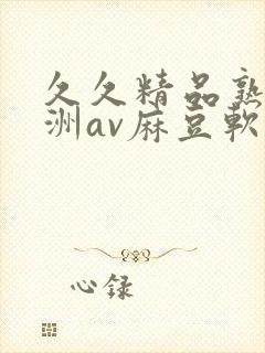 久久精品熟女亚洲av麻豆软件