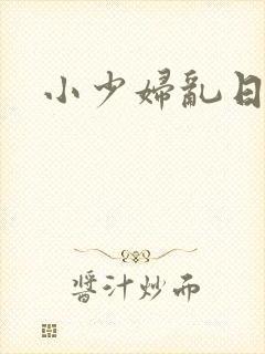 小少妇乱日封面