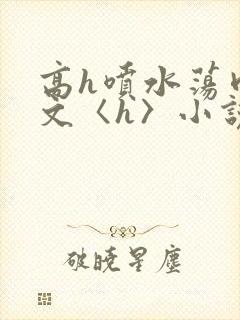 高h喷水荡肉欲文〈h〉小说