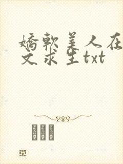 娇软美人在末世文求生txt