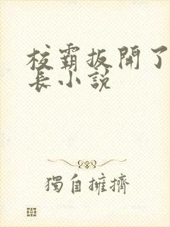 校霸扳开了小班长小说