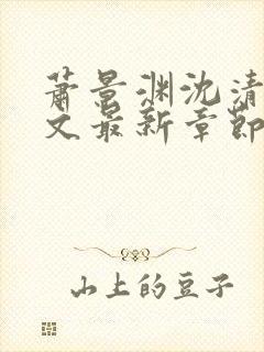 萧景渊沈清辞全文最新章节免费阅读