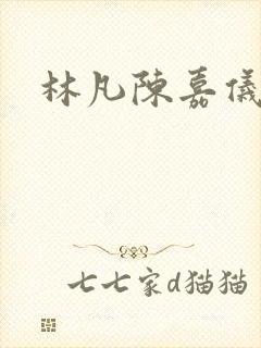 林凡陈嘉仪小说