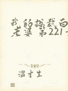 我的总裁白富美老婆 第221章