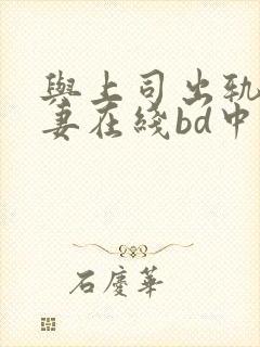 与上司出轨的人妻在线bd中文字幕