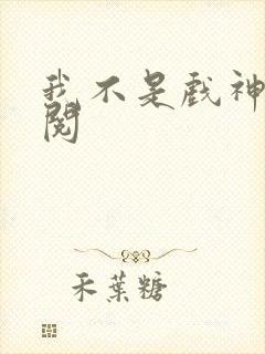 我不是戏神免费阅