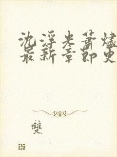 沈浮光萧烬小说最新章节更新免费阅读