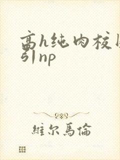 高h纯肉校园勾引np