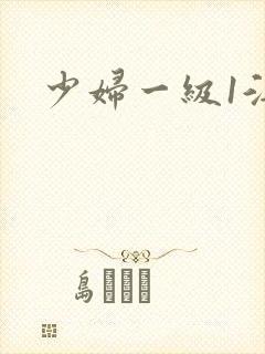 少妇一级1淫片