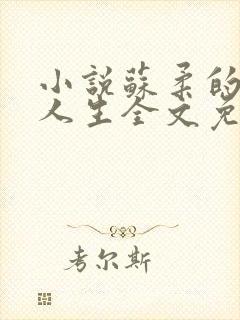 小说苏柔的风流人生全文免费阅读