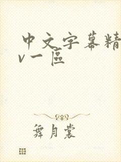 中文字幕精品av一区封面