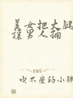 美女把大腿张开让男人捅封面