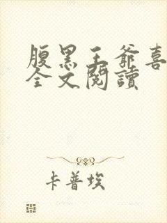 腹黑王爷喜当爹全文阅读