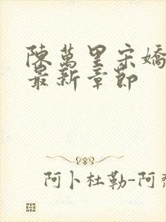 陈万里宋娇娇 最新章节封面