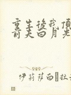 重生后我顶替了前夫白月光最新章