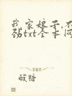 我家娘子,不对劲txt全本网盘下载